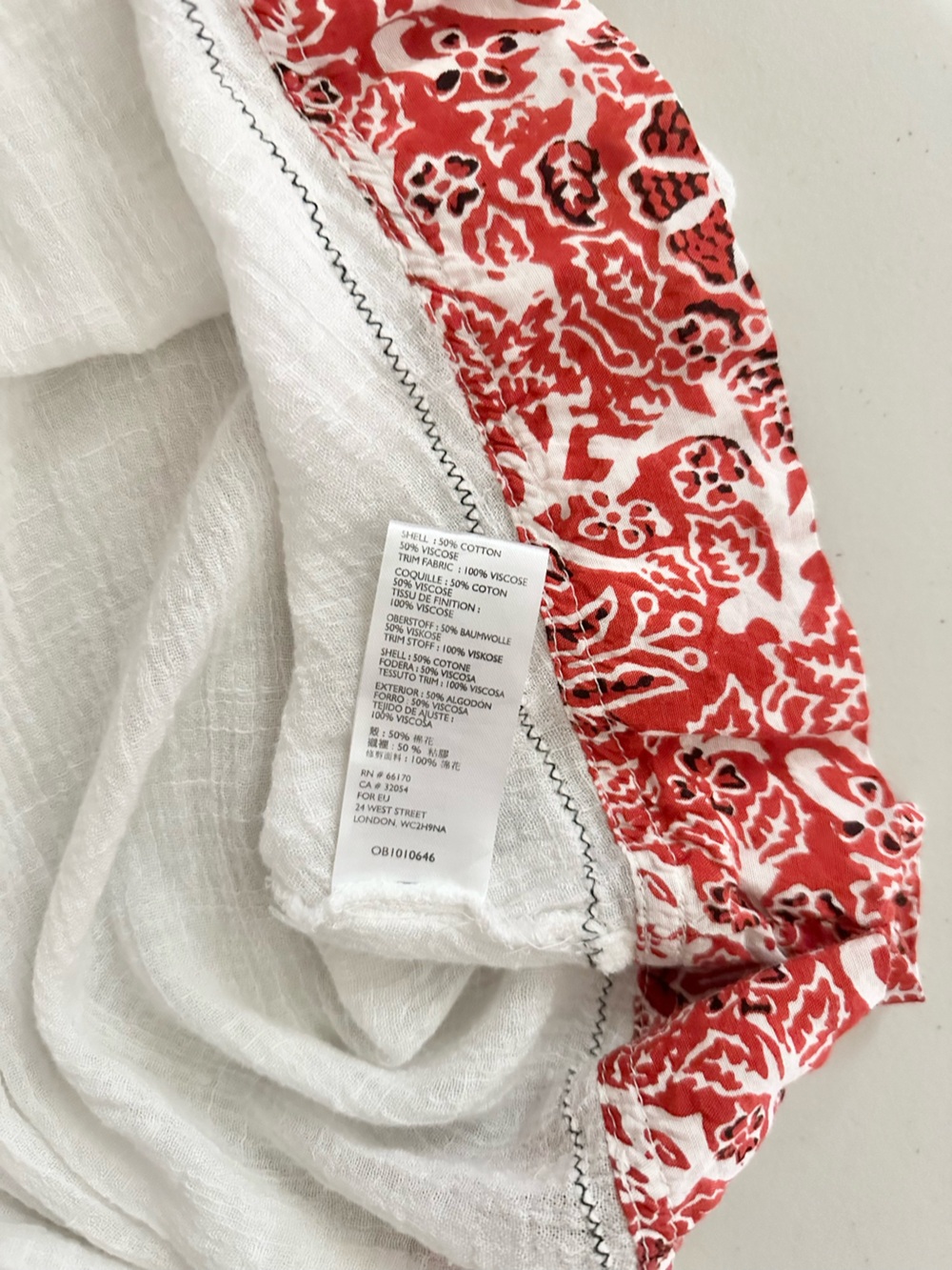 Free People White Gauze Boho Tunic Dress Medium Festival Beach ResortWear - Picture 8 of 10